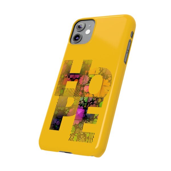 Rainbow Designs "HOPE" On Slim Phone Cases, Case-Mate For iPhone  and  Samsung - Image 12