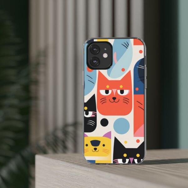 Cute cats Clear Cases For iPhone and Samsung - Image 24