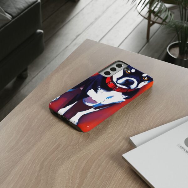 Rainbow Designs Dog Portrait On Tough Cases Custom Phone Cases For iPhone Google Pixel and Samsung Series. - Image 88