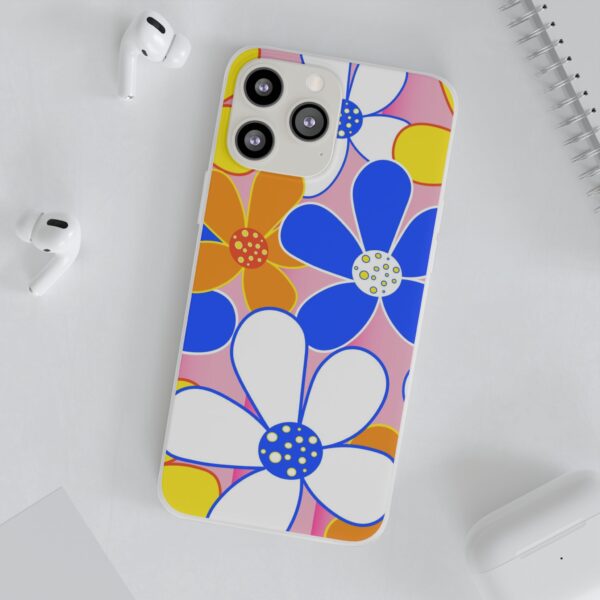 Cartoon Flowers Flexi Cases For iPhone and Samsung - Image 145