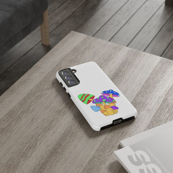 Rainbow Designs Mushrooms On Tough Cases Custom Phone Cases For iPhone and Samsung Series. - Image 80