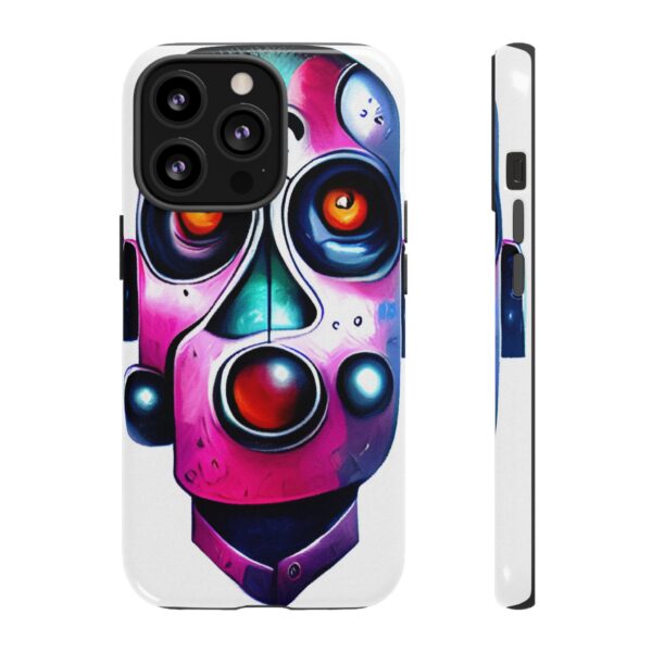 Rainbow Designs Robot On Tough Cases Custom Phone Cases For iPhone Google Pixel and Samsung Series - Image 47