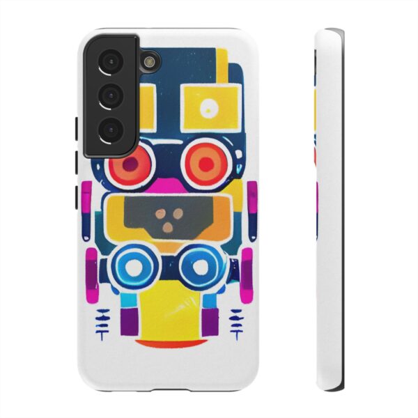 Rainbow Designs Robot On Tough Cases Custom Phone Cases For iPhone Google Pixel and Samsung Series - Image 85