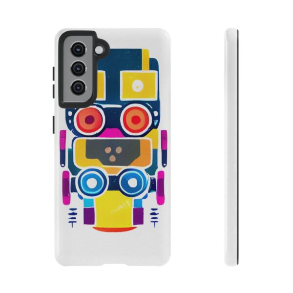 Rainbow Designs Robot On Tough Cases Custom Phone Cases For iPhone Google Pixel and Samsung Series - Image 55