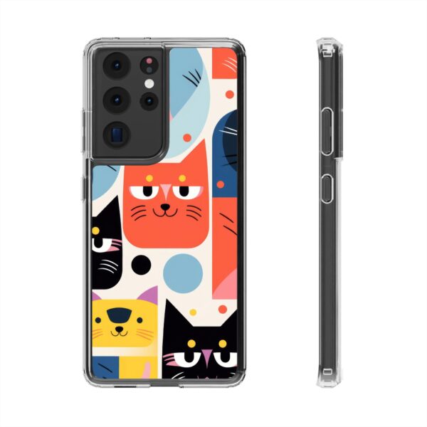 Cute cats Clear Cases For iPhone and Samsung - Image 19