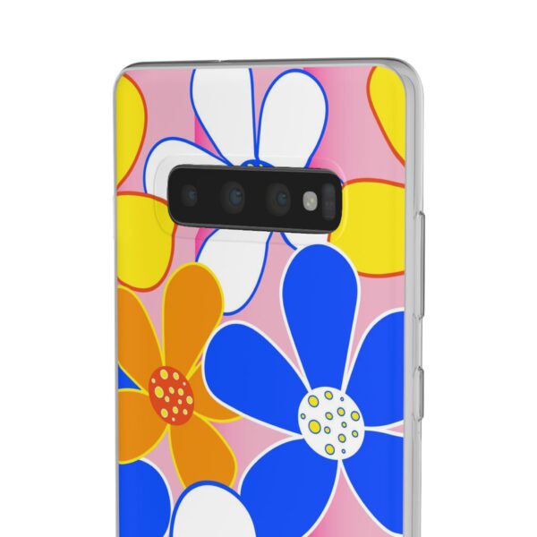 Cartoon Flowers Flexi Cases For iPhone and Samsung - Image 116