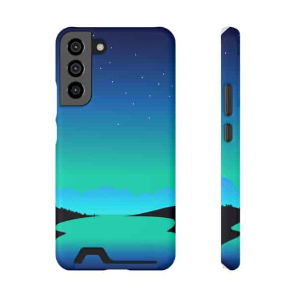 Lake In Island Phone Case With Card Holder Custom Phone Cases For iPhone and Samsung - Image 93