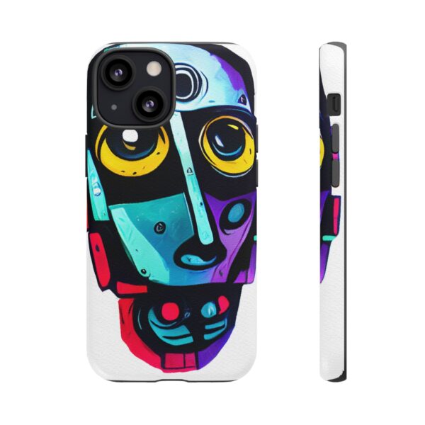 Rainbow Designs Robot On Tough Cases Custom Phone Cases For iPhone Google Pixel and Samsung Series - Image 45