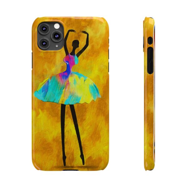 Rainbow Designs African Girl Ballerina On Slim Phone Cases Case-Mate Custom Phone Cases For iPhone and Samsung Series - Image 14