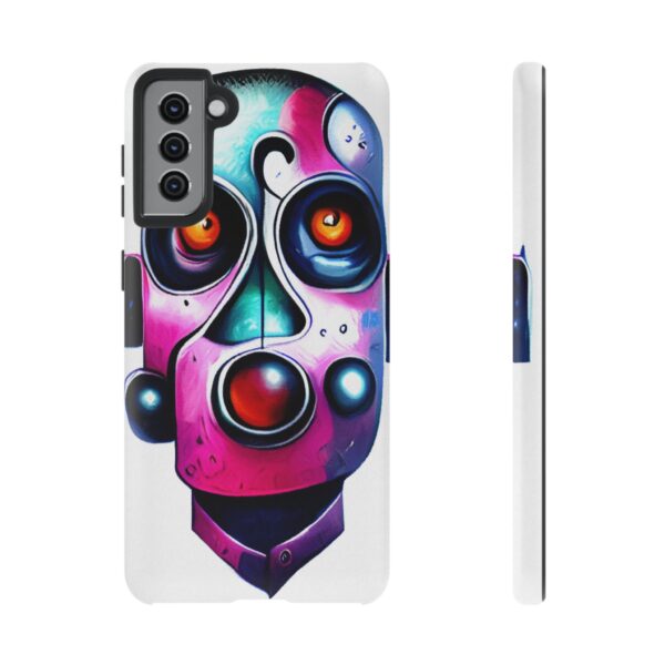 Rainbow Designs Robot On Tough Cases Custom Phone Cases For iPhone Google Pixel and Samsung Series - Image 61