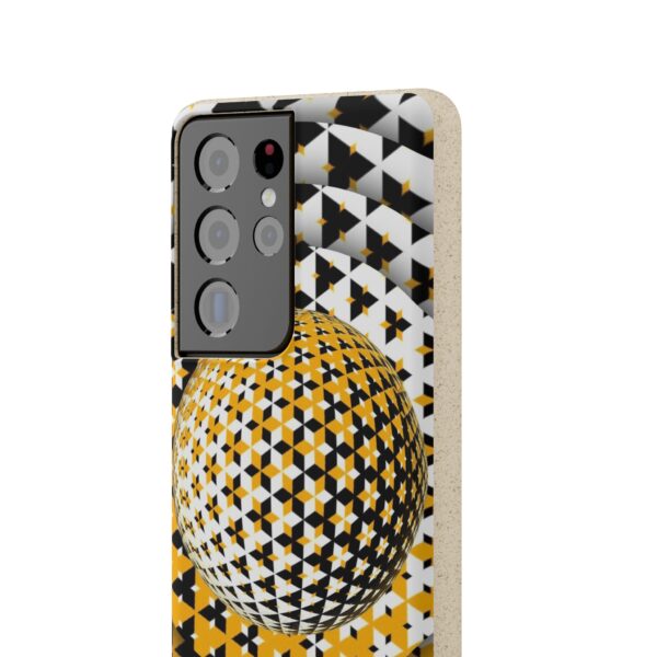 Yellow Gold Sphere Biodegradable Cases For iPhone and Samsung - Image 135