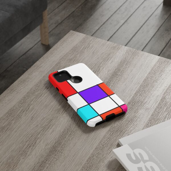 Rainbow Designs Mondrian Art On Tough Cases Custom Phone Cases For iPhone Google Pixel and Samsung Series - Image 70