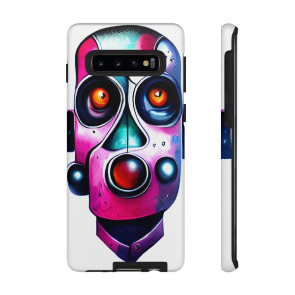 Rainbow Designs Robot On Tough Cases Custom Phone Cases For iPhone Google Pixel and Samsung Series - Image 18