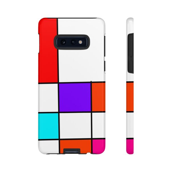 Rainbow Designs Mondrian Art On Tough Cases Custom Phone Cases For iPhone Google Pixel and Samsung Series - Image 13