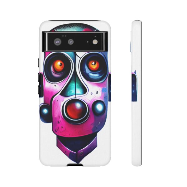 Rainbow Designs Robot On Tough Cases Custom Phone Cases For iPhone Google Pixel and Samsung Series - Image 73