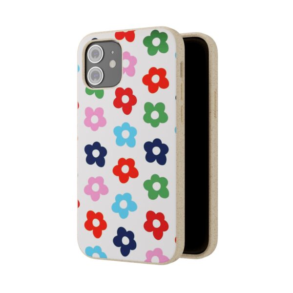 Modern Flower Pattern Biodegradable Cases 🌿🌼 For iPhone and Samsung! 📱🌿 - Image 22