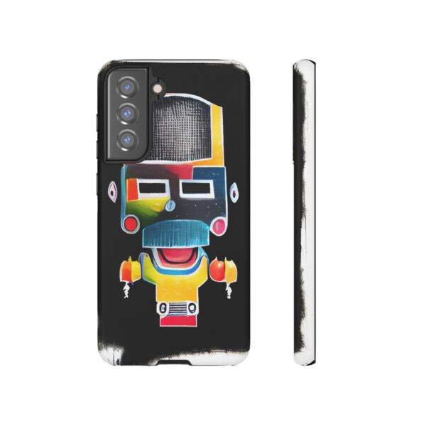 Rainbow Designs Robot On Tough Cases Custom Phone Cases For iPhone Google Pixel and Samsung Series - Image 81