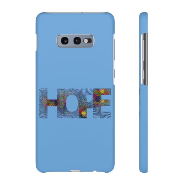 Rainbow Designs "HOPE" On Snap Cases For iPhone  and Samsung - Image 35