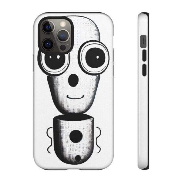 Rainbow Designs Robot On Tough Cases Custom Phone Cases For iPhone Google Pixel and Samsung Series - Image 35