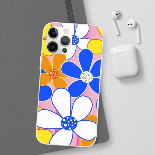 Cartoon Flowers Flexi Cases For iPhone and Samsung - Image 77