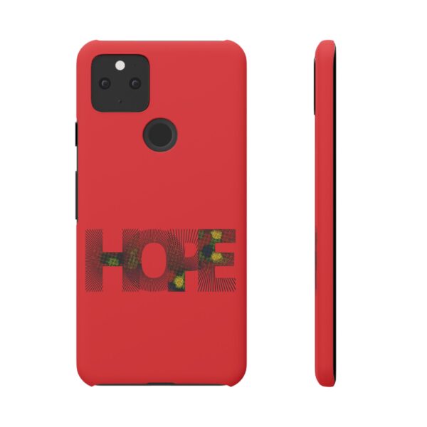 Rainbow Designs "HOPE" On Snap Cases For iPhone  and Samsung - Image 102