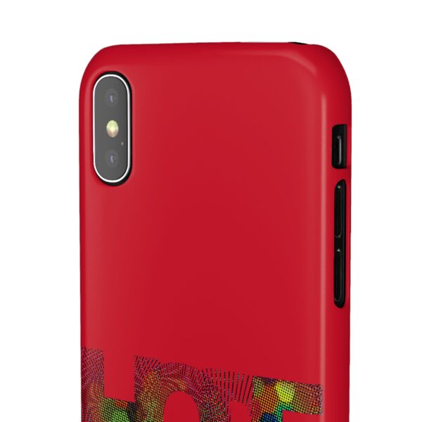 Rainbow Designs "HOPE" On Snap Cases For iPhone  and Samsung - Image 10