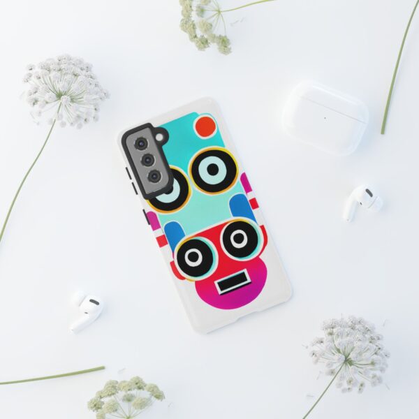 Rainbow Designs Robot On Tough Cases Custom Phone Cases For iPhone Google Pixel and Samsung Series - Image 56