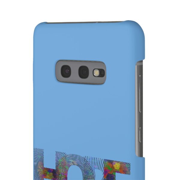 Rainbow Designs "HOPE" On Snap Cases For iPhone  and Samsung - Image 36