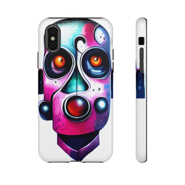 Rainbow Designs Robot On Tough Cases Custom Phone Cases For iPhone Google Pixel and Samsung Series - Image 5