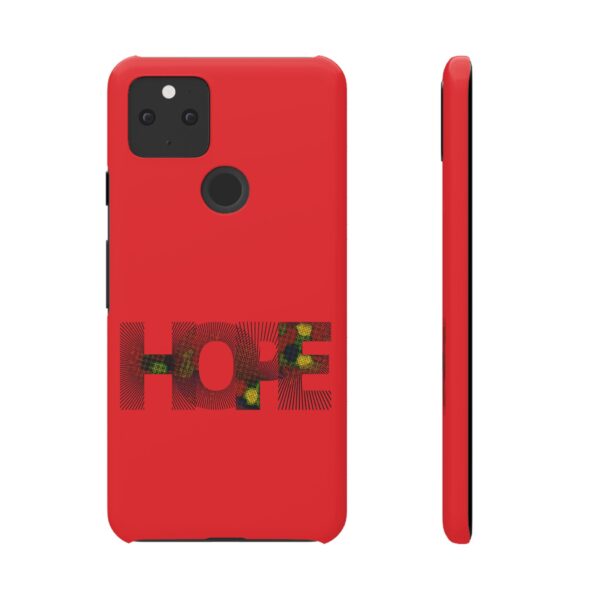 Rainbow Designs "HOPE" On Snap Cases For iPhone  and Samsung - Image 100