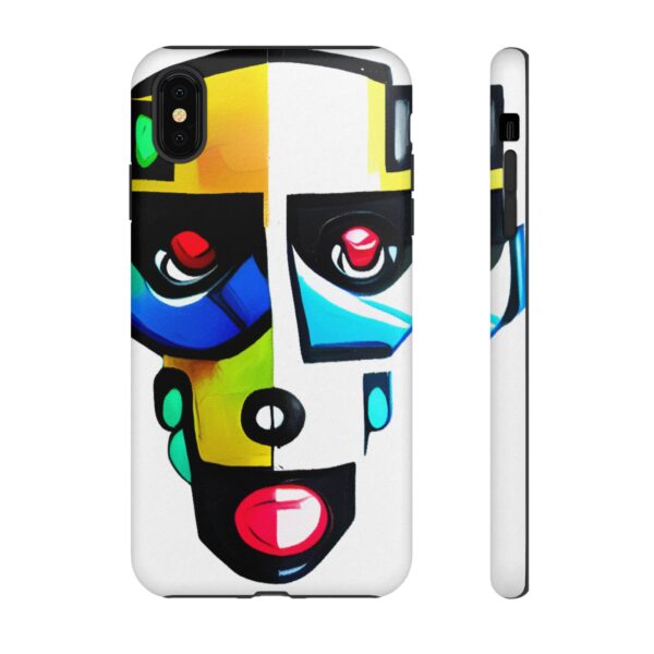 Rainbow Designs Robot On Tough Cases Custom Phone Cases For iPhone Google Pixel and Samsung Series - Image 12