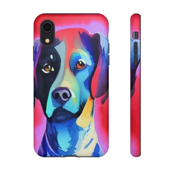 Rainbow Designs Dog Portrait On Tough Cases Custom Phone Cases For iPhone Google Pixel and Samsung Series - Image 8