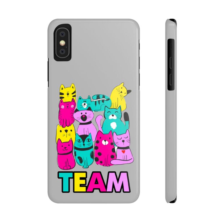 Rainbow Designs Cats On Slim Phone Cases Case-Mate Custom Phone Cases For iPhone and Samsung Series - Image 7