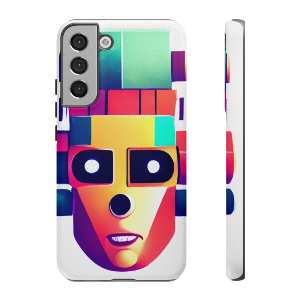 Rainbow Designs Robot On Tough Cases Custom Phone Cases For iPhone Google Pixel and Samsung Series - Image 89