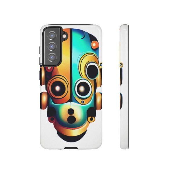 Rainbow Designs Robot On Tough Cases Custom Phone Cases For iPhone Google Pixel and Samsung Series - Image 79