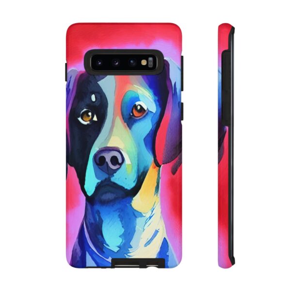 Rainbow Designs Dog Portrait On Tough Cases Custom Phone Cases For iPhone Google Pixel and Samsung Series - Image 16