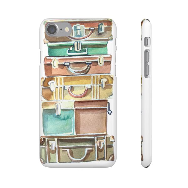 Suitcases stack Snap Cases Custom Phone Cases For Samsung Google Pixel and iPhone Lines - Image 13