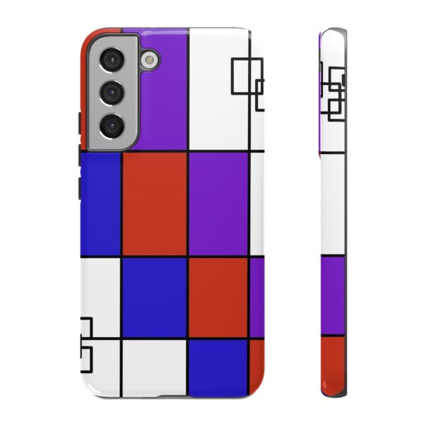 Rainbow Designs Mondrian Art On Tough Cases Custom Phone Cases For iPhone Google Pixel and Samsung Series - Image 87