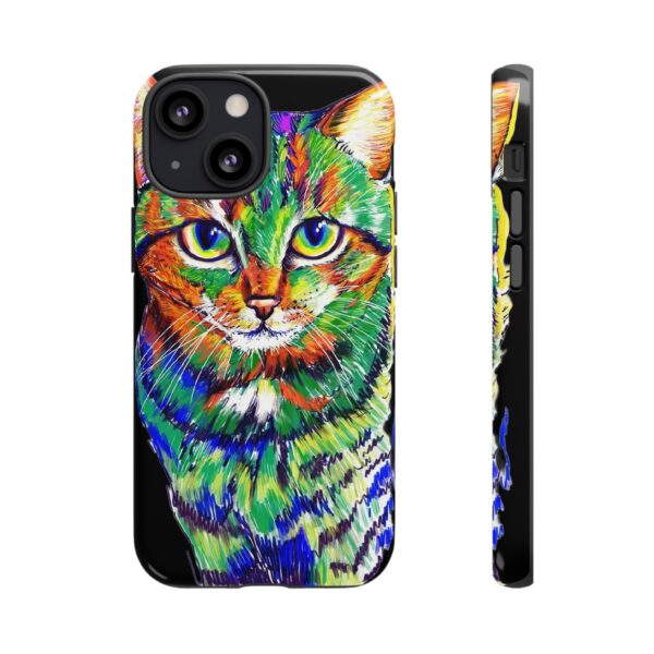 Rainbow Designs Master Cat On Tough Cases Custom Phone Cases For iPhone Google Pixel and Samsung Series - Image 43