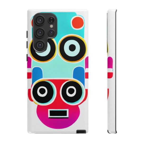 Rainbow Designs Robot On Tough Cases Custom Phone Cases For iPhone Google Pixel and Samsung Series - Image 91