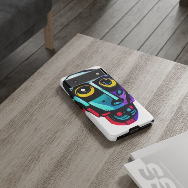 Rainbow Designs Robot On Tough Cases Custom Phone Cases For iPhone Google Pixel and Samsung Series - Image 74