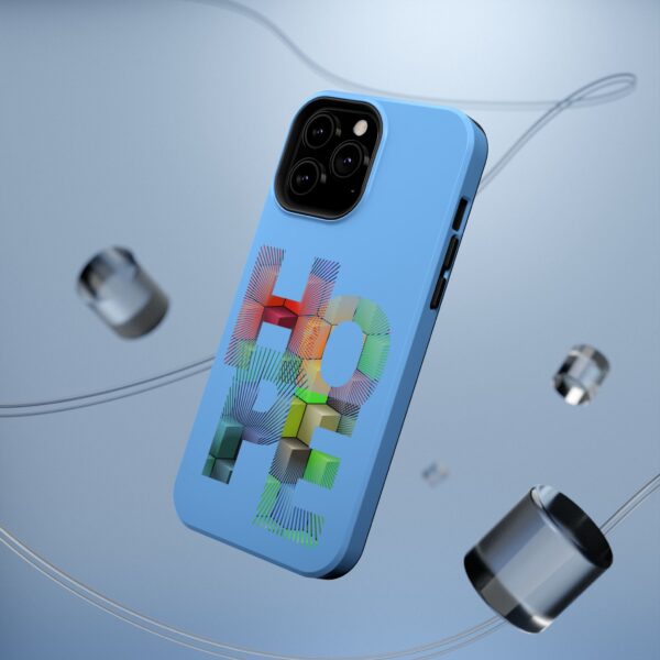 Rainbow Designs "HOPE" On Impact-Resistant Cases For Samsung and iPhone Light Blue - Image 21