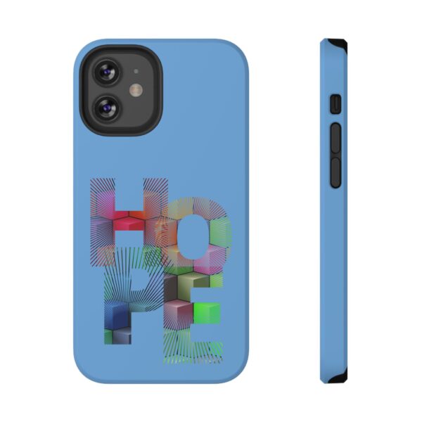 Rainbow Designs "HOPE" On Impact-Resistant Cases For Samsung and iPhone Light Blue - Image 53