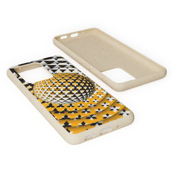 Yellow Gold Sphere Biodegradable Cases For iPhone and Samsung - Image 12