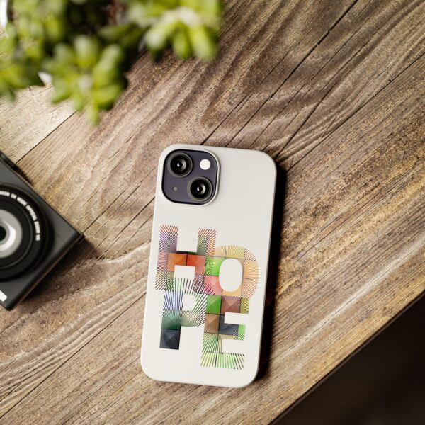 Rainbow Designs "HOPE" On Slim Phone Cases, Case-Mate For iPhone  and  Samsung - Image 29