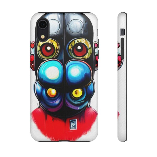 Rainbow Designs Robot On Tough Cases Custom Phone Cases For iPhone Google Pixel and Samsung Series - Image 8