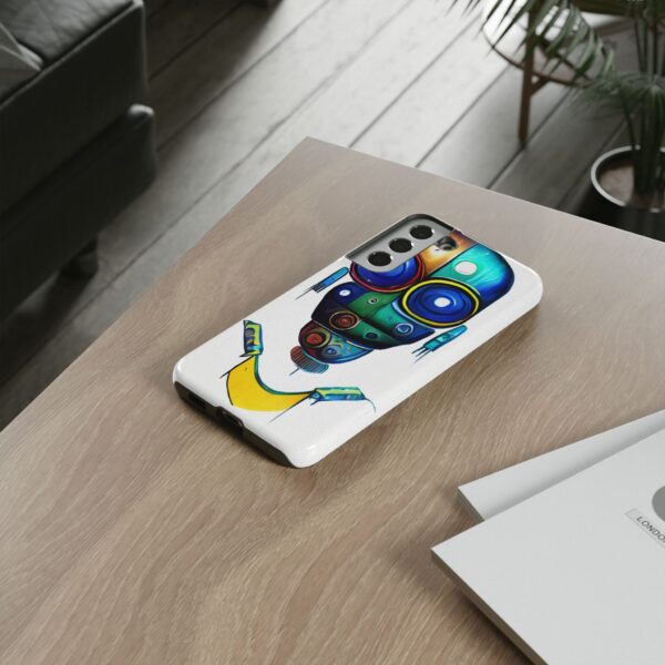 Rainbow Designs Robot On Tough Cases Custom Phone Cases For iPhone Google Pixel and Samsung Series - Image 64