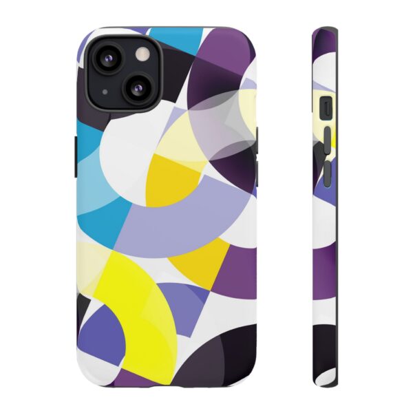 Rainbow Designs Rings On Tough Cases Custom Phone Cases For iPhone Google Pixel and Samsung Series - Image 41