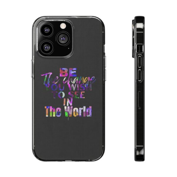 Rainbow Designs Clear Silicone Phone Cases For IPhone Series - Image 5