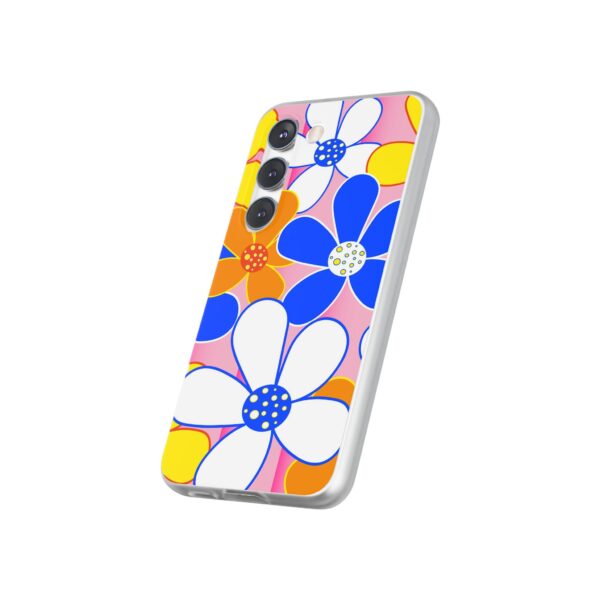 Cartoon Flowers Flexi Cases For iPhone and Samsung - Image 244